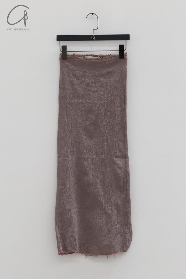 Marc Le Bihan Stretch Pleated Stretch Tube Dress or Skirt Collection MLB-25901-KMMEIGUI Deadwood Rose Short Skirt 25900 25901